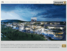 Tablet Screenshot of planquadrat.com